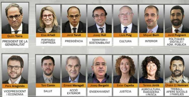 L'horitzó polític dels pròxims temps el definiran les conselleres i els consellers d'un executiu català que arriba després de pràcticament set mesos de vigència de l'article 155 i després d'un camí tortuós per al nomenament d'un president català.