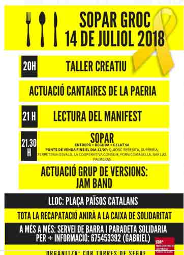 TOTA LA RECAPTACIÓ ANIRÁ A LA CAIXA DE SOLIDARITAT