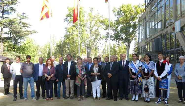 FIRA DE SANT MIQUEL. Recepció a la corporació comarcal i als alcaldes de diversos municipis de la comarca del Segrià