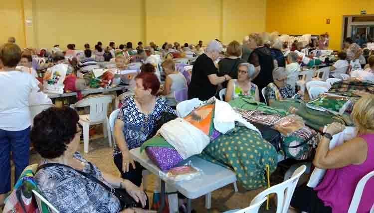 IMATGE de la XXI Trobada de Puntaires de Benavent organitzada per l'Associació de Puntaires "Fulles de Guipur" de Benavent