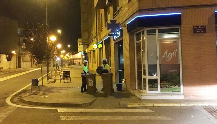 ALMENAR INICIA LA RECOLLIDA SELECTIVA PORTA A PORTA