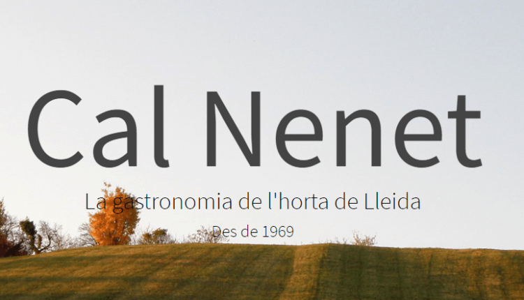 CAL NENET. Insignes plats de l'horta de Lleida des de 1969