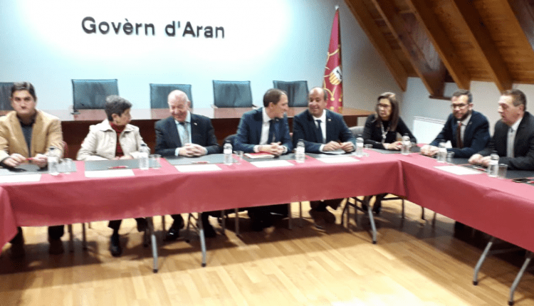Visita institucional de la delegada del Govern a la Val d’Aran