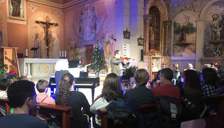 CASTELLDANS. Concert de violí i piano a càrrec de Alfons Pérez al violí i Oksana Shymanska al piano