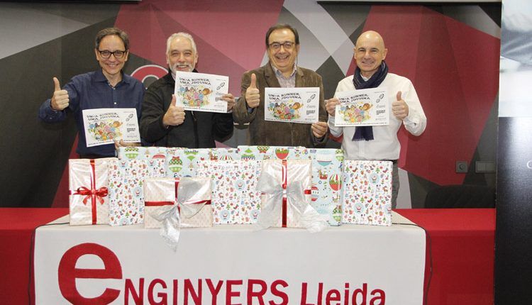 Enginyers Lleida col·labora amb Trotallunàtics en la recollida de joguines