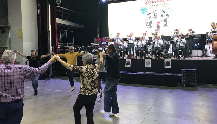 Sardanadal de les Borges Blanques amb l’orquestra Selvatana.