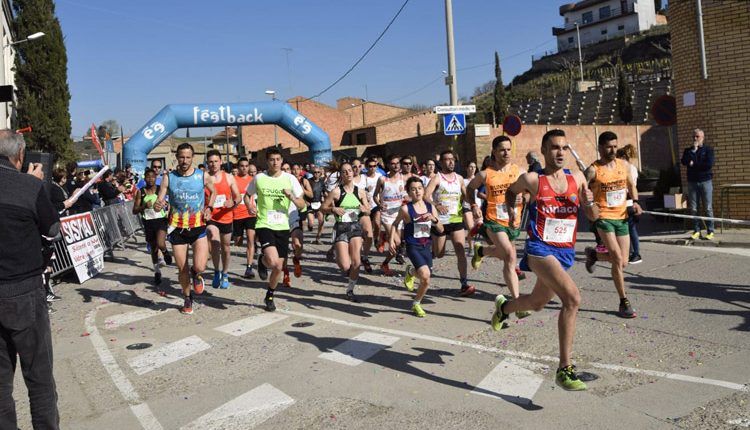 SANCHO AYALA I ELISA LLADÓS, GUANYADORS DE LA 8a CURSA DEL SUCRE DE MENÀRGUENS, AMB 350 PARTICIPANTS