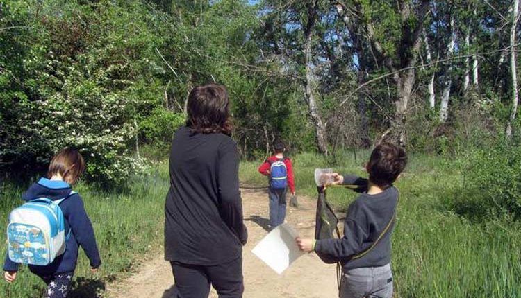 La Mitjana s’ha omplert de petits naturalistes aquesta Setmana Santa