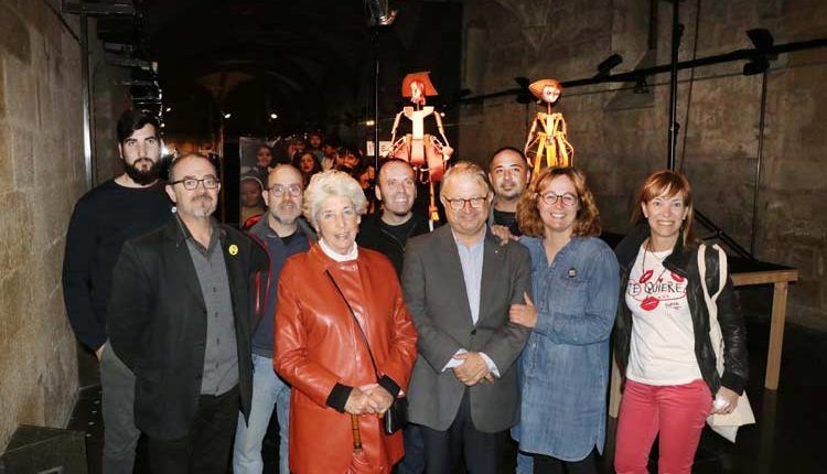 L’IEI inaugura una exposició dedicada a les tres dècades d’història de la Fira de Titelles de Lleida