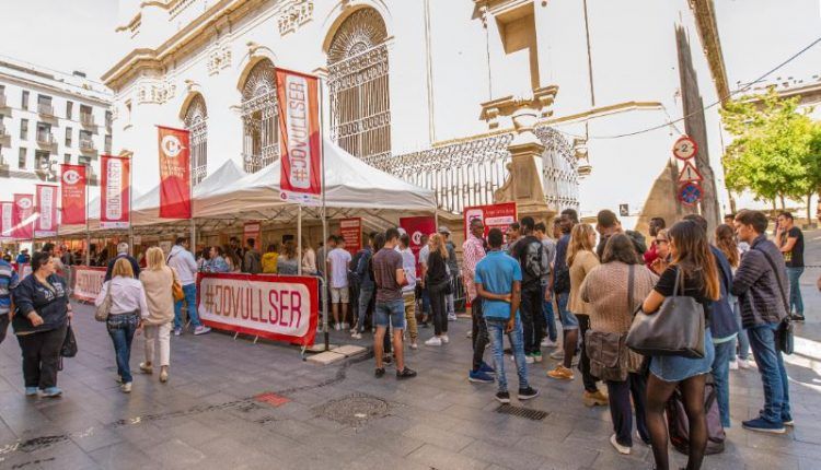 IMATGE de la jornada ‘Jo vull ser’ organitzada per Cambra de Comerç de Lleida, que s’ha realitzat el dia d’avui, 22 de maig.