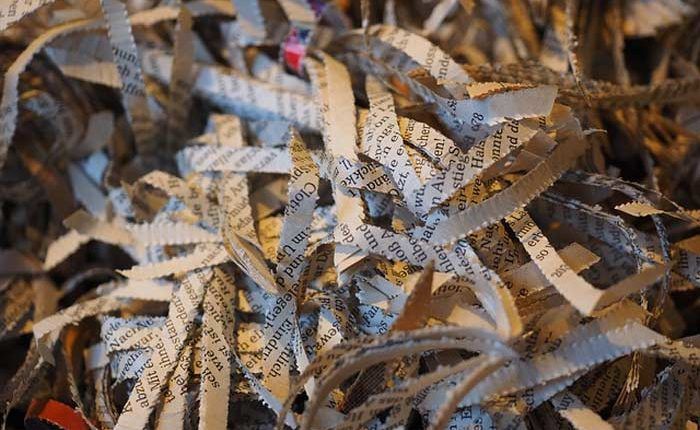 Destrucción confidencial de documentación, ¿cuál es la mejor opción?