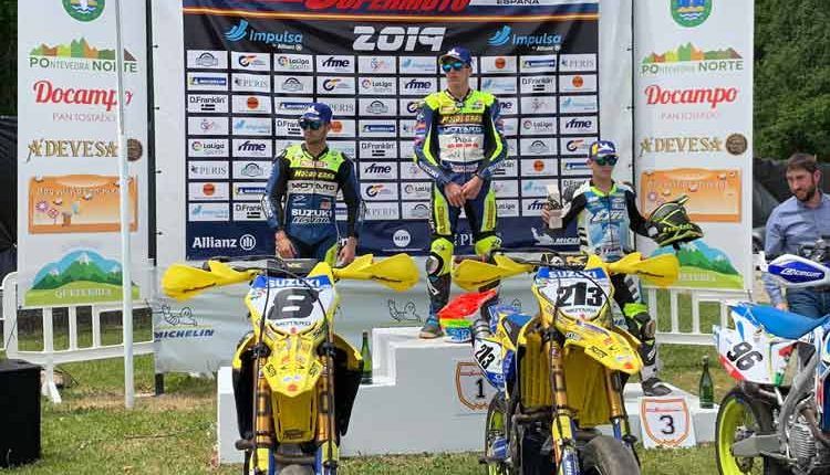 Supermoto.Victoria de Gaya, segunda posición para Lorente y tercera para Lita en Pontevedra