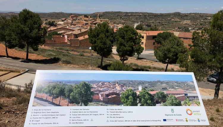 La Diputació finalitza les obres de condicionament del replà de les Coves, a l’Albagés, com a recurs turístic