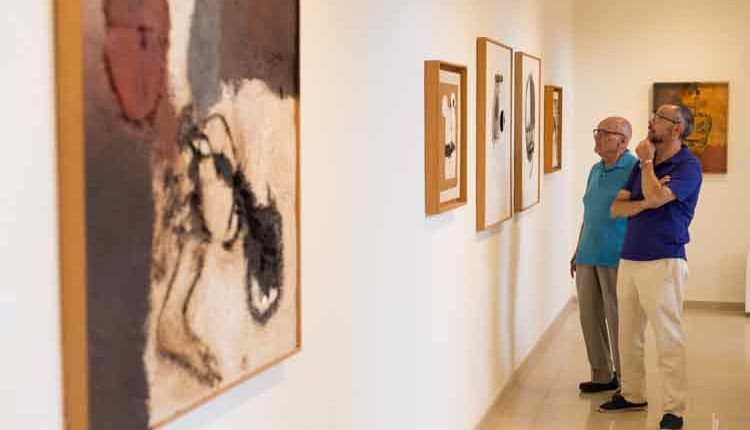 Imatges referents a l’exposició de Josep Guinovart “el cos fragmentat” inaugurada a l’Espai Guinovart.