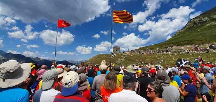 Participants a la 32a Pujada al Port de Salau.
