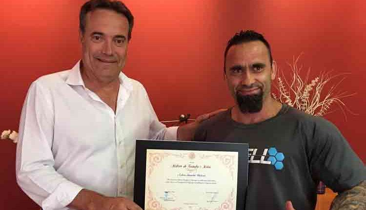 CULTURISME. Entrega del guardó Melcior de Guàrdia al culturista Esteve Manchó 