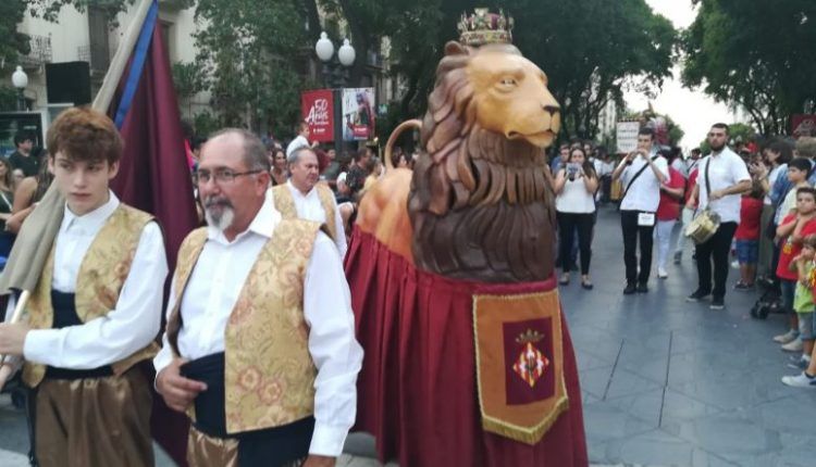 El Lleó de Lleida, participa en la mostra de Folklore de Tarragona