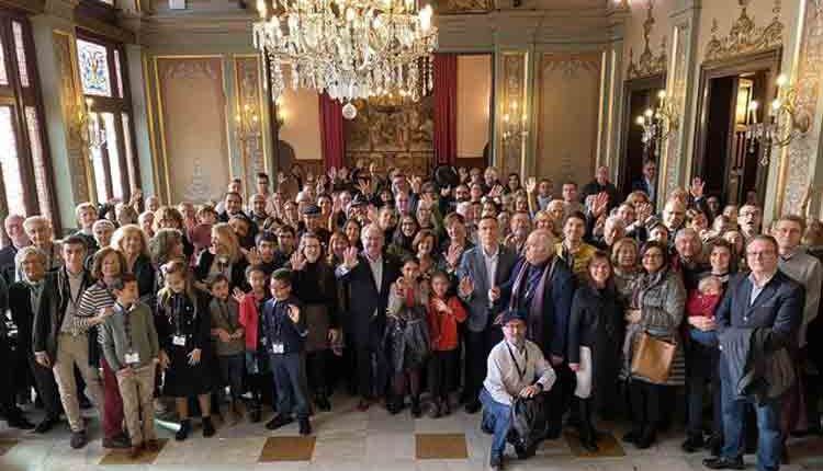 Lleida rep als seus Ambaixadors i Ambaixadores al Saló de Sessions de la Paeria