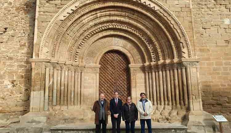 Visita del subdelegat del Govern a Lleida, José Crespín, al municipi de Cubells (La Noguera)
