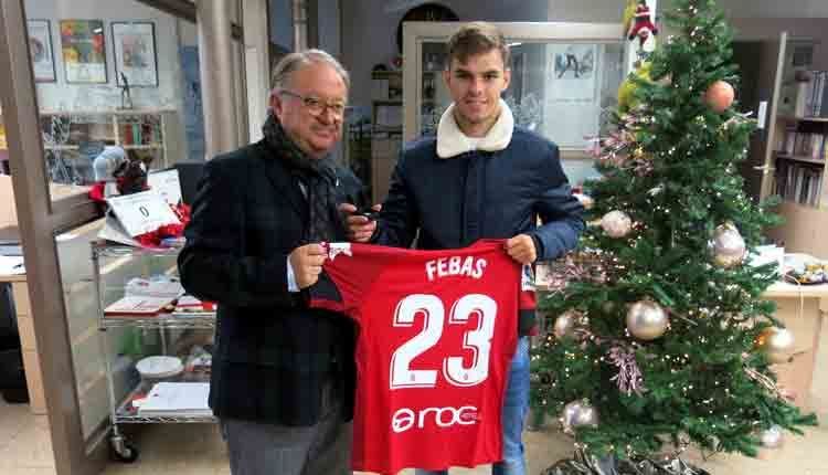 El futbolista lleidatà de Primera Divisió Aleix Febas, nou Ambaixador de Lleida