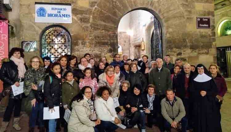 MÉS D’UN MILER DE PERSONES HAN VISITAT JA EL CENTENAR  DE 100 DIORAMES NADALENCS QUE EXPOSA LA CAPELLA DEL PEU DEL ROMEU 