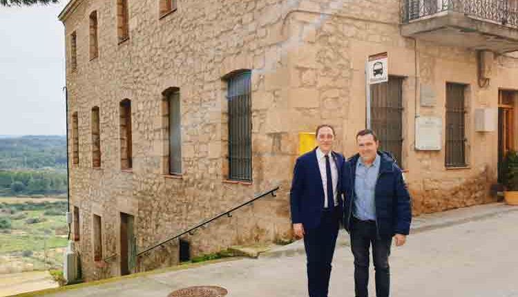 LES GARRIGUES. Reunions de treball del subdelegat del Govern amb els alcaldes de Tarrés, Granyena de les Garrigues i La Floresta