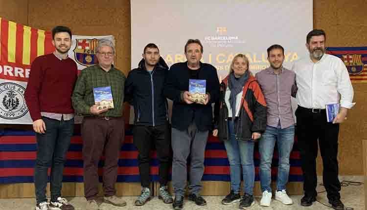 TORRES DE SEGRE. Una seixantena de penyistes assisteixen a la conferència ‘Barça i Catalunya’.