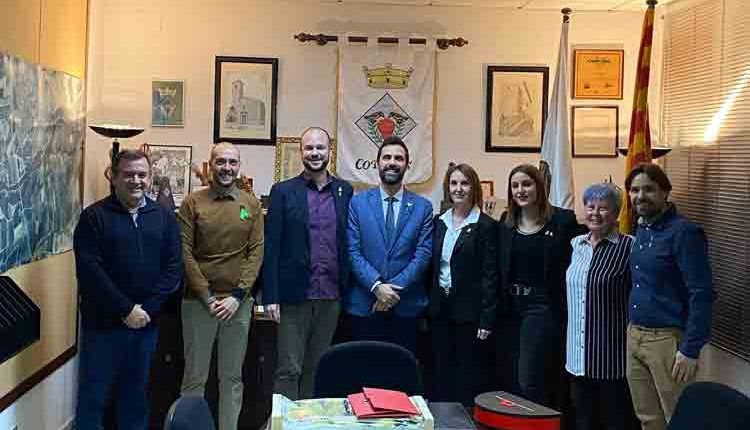 CORBINS. Visita del M.H. President del Parlament Roger Torrent
