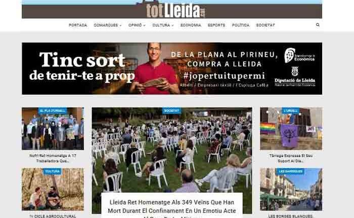 TOTLLEIDA. Diari digital de proximitat. Informació de confiança