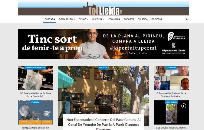 El “més clicat” ahir, 28 de juliol a totlleida. Diari digital de proximitat. Informació de confiança.