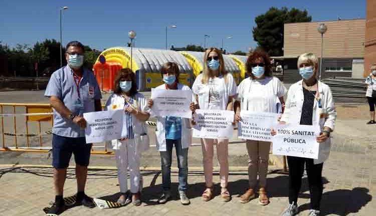 Treballadors de l'Arnau reclamen reforços permanents als hospitals de Lleida més enllà del suport puntual