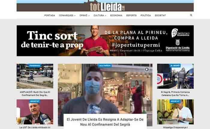 TOTLLEIDA. Diari digital de proximitat. Informació de confiança