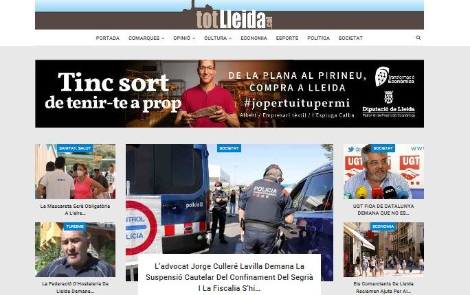 TOTLLEIDA. Diari digital de proximitat. Informació de confiança