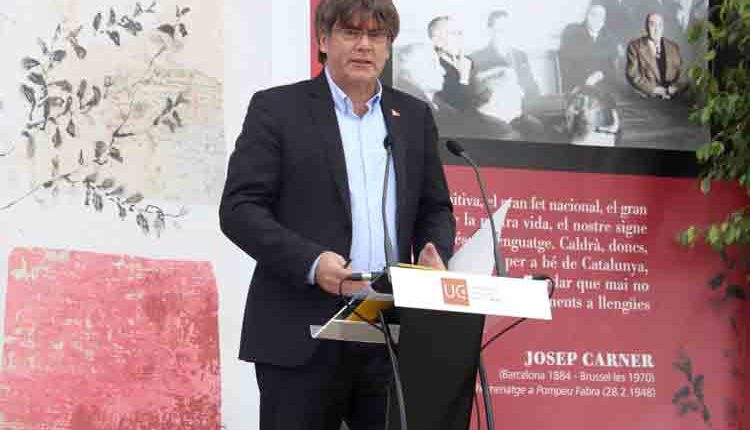 Puigdemont: "Som conscients que de l'estat espanyol mai en sortirà una plataforma negociadora"