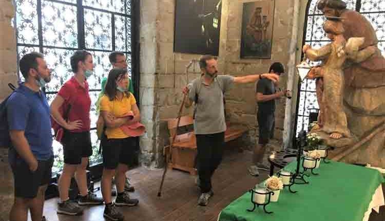 EL PEU DEL ROMEU DE LLEIDA, PLATÓ  PEL DOCUMENTAL “THE JOURNEY OF ST. IGNATIUS” DIRIGIT PER FERENC TOLVALY