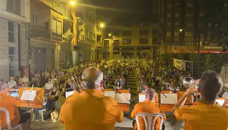 Les Borges Blanques. Concert Cobla Contemporània