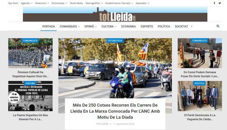 El “més clicat” ahir, 11 de setembre a totlleida. Diari digital de proximitat. Informació de confiança.