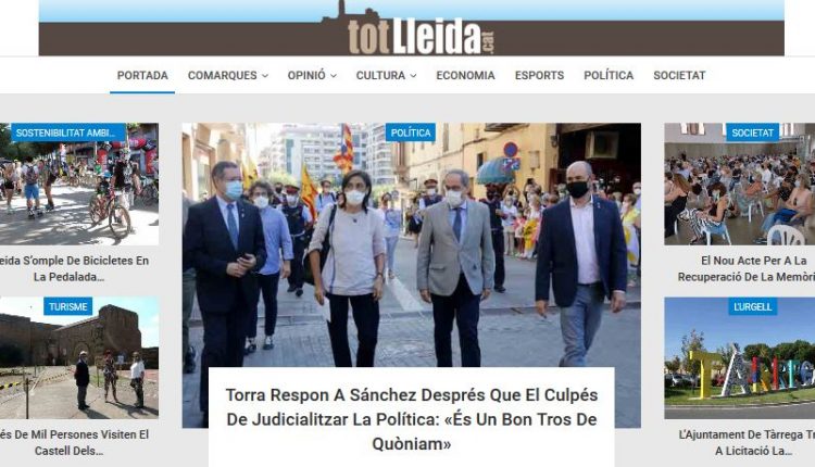 El “més clicat” ahir, 20 de setembre a totlleida. Diari digital de proximitat. Informació de confiança