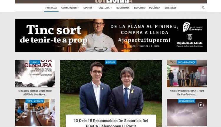El “més clicat” ahir, 31 d’agost a totlleida. Diari digital de proximitat. Informació de confiança.