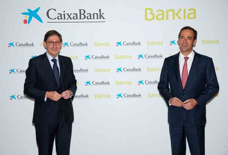 CaixaBank tindrà el 74,2% de la nova entitat i Bankia el 25,8%