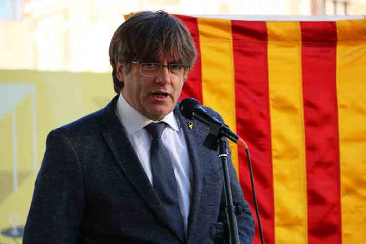 Puigdemont diu que amb la inhabilitació de Torra "un Estat corromput" està "decidint en nom dels catalans"