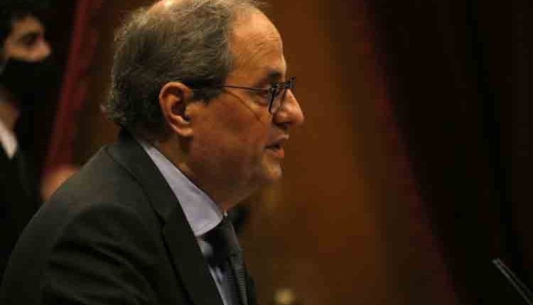 Quim Torra: "Hi ha un Estat instal·lat en la venjança que em vol inhabilitar"