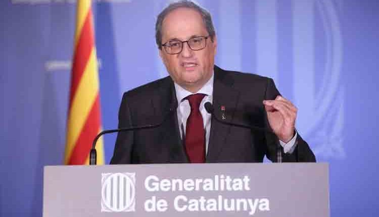 Quim Torra descarta les eleccions i culpa l'Estat de la "irresponsabilitat" d'una possible inhabilitació