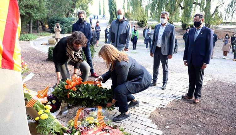 Joan Talarn posa en valor la humanitat de Companys en la commemoració del 80è aniversari de l’afusellament del president