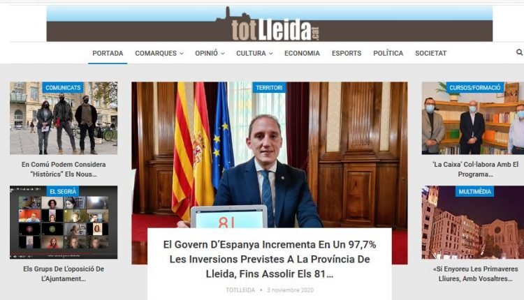 El “més clicat” ahir, 3 de novembre a totlleida. Diari digital de proximitat. Informació de confiança.