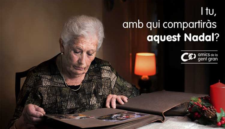 Aquest Nadal, milers de persones grans no tindran més companyia que els seus records