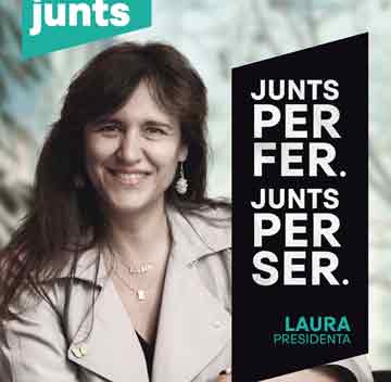 14-F: JxCat confia en Laura Borràs per superar ERC i tenir l'hegemonia de l'independentisme