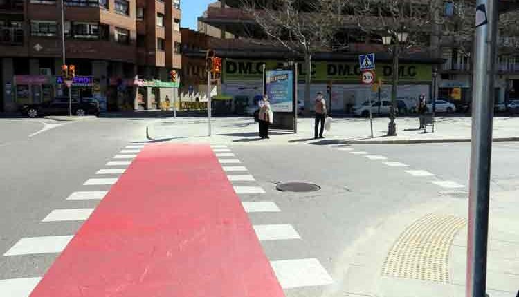 La Paeria millora la seguretat viària a la cruïlla entre Anselm Clavé i Rambla Ferran