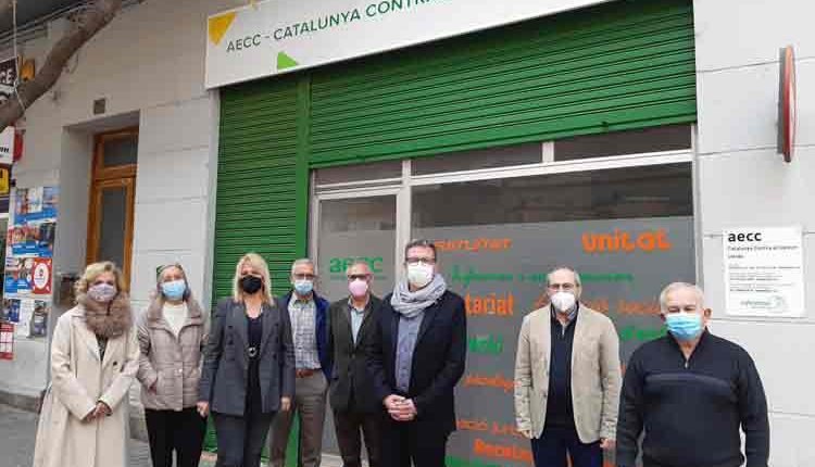 Visita a les instal·lacions de l’AECC Lleida per copsar la realitat del pacient de càncer arran de la pandèmia per la Covid-19