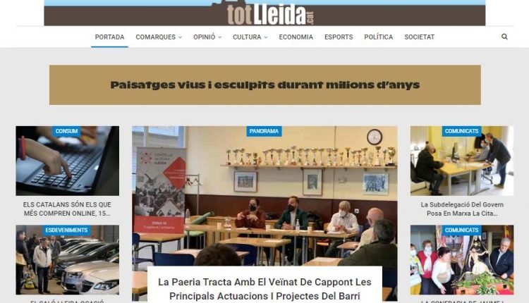 El “més clicat” ahir, 2 d’abril a totlleida. Diari digital de proximitat. Informació de confiança